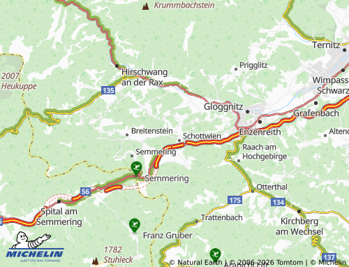 Mapa MICHELIN Klamm - ViaMichelin