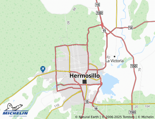 MICHELIN Francisco Villa map - ViaMichelin