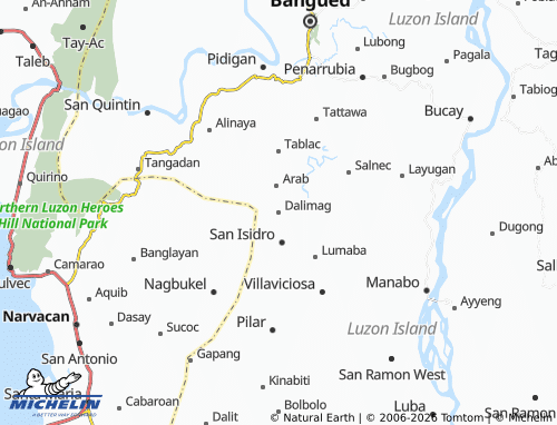 MICHELIN Dalimag map - ViaMichelin