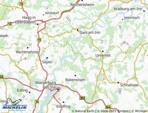 MICHELIN Schlicht map - ViaMichelin