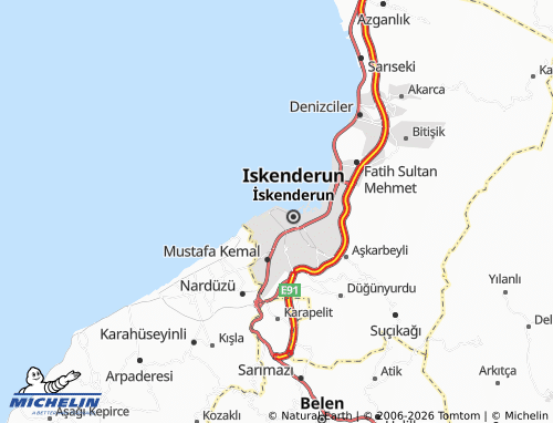 Mapa MICHELIN Süleymaniye - ViaMichelin