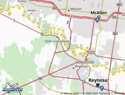 MICHELIN Villas de las Haciendas map - ViaMichelin