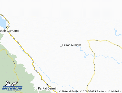 MICHELIN Hiliran Gumanti map - ViaMichelin