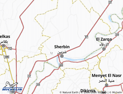 Mapa MICHELIN al-Hisas - ViaMichelin