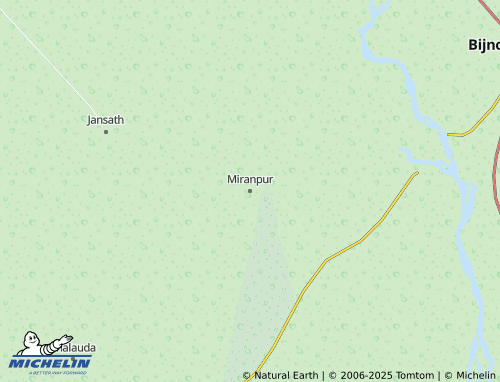 MICHELIN Miranpur map - ViaMichelin