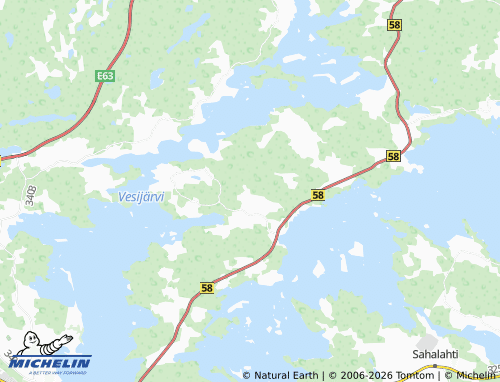 Mapa MICHELIN Järvikulma - ViaMichelin