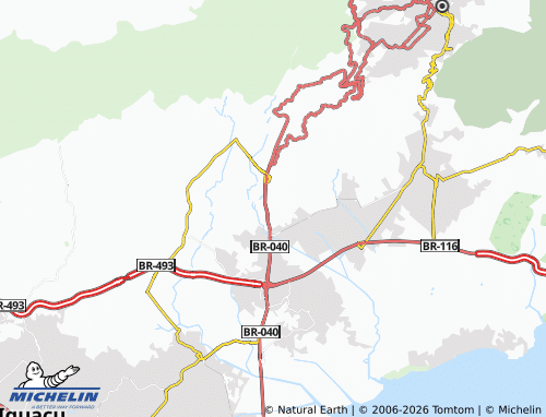 Mapa MICHELIN Vila Canaan - ViaMichelin
