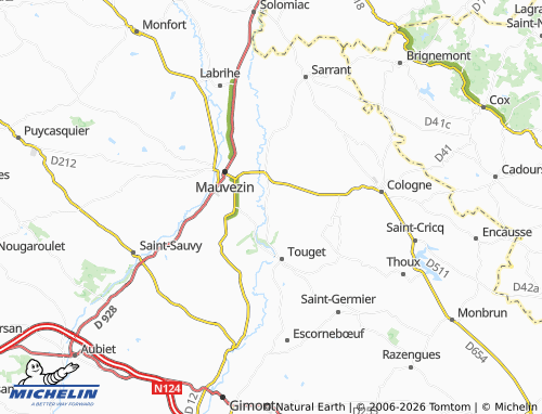 Mappa MICHELIN Saint-Orens - ViaMichelin