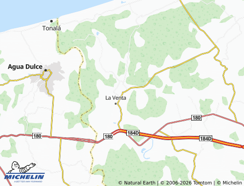 MICHELIN Kilómetro 4 map - ViaMichelin