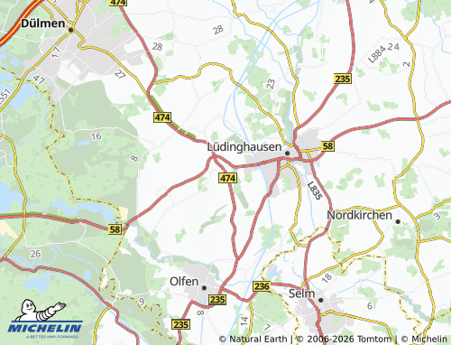 MICHELIN Seppenrade map - ViaMichelin