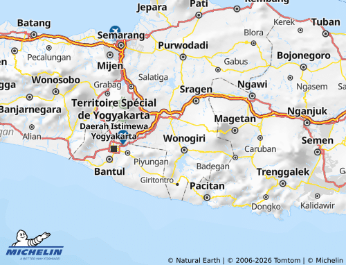 MICHELIN Sukoharjo map - ViaMichelin