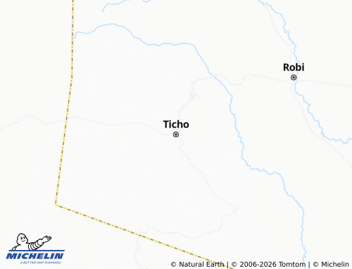 MICHELIN Ticho map - ViaMichelin
