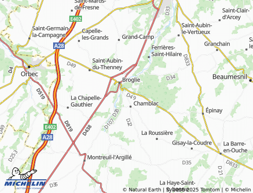 Carte MICHELIN Les Roques - ViaMichelin