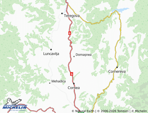 Mappa MICHELIN Domașnea - ViaMichelin