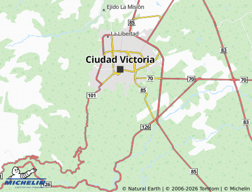 Mappa MICHELIN Esfuerzo Popular - ViaMichelin