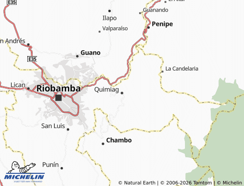Mapa MICHELIN Quimiag - ViaMichelin
