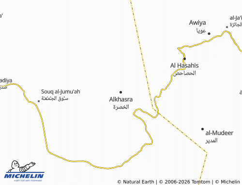 MICHELIN-Landkarte alkhasra - ViaMichelin
