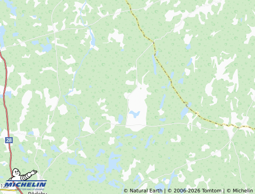 Carte MICHELIN Fjärdsjömåla - ViaMichelin