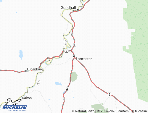 Mappa MICHELIN Lancaster - ViaMichelin