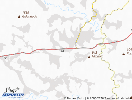 MICHELIN-Landkarte Estishini - ViaMichelin