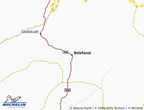 MICHELIN Belefanai map - ViaMichelin