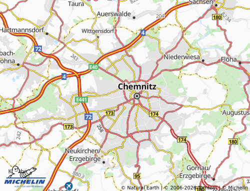 MICHELIN Kaßberg map - ViaMichelin