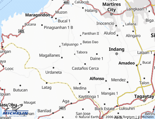 MICHELIN Kaypaaba map - ViaMichelin