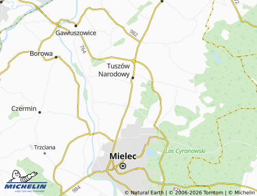 MICHELIN Malinie map - ViaMichelin