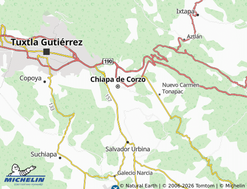 MICHELIN Luis Donaldo Colosio map - ViaMichelin