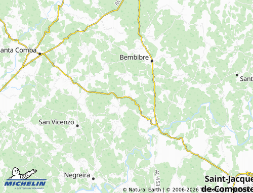 MICHELIN-Landkarte Paramos (Santa María) - ViaMichelin