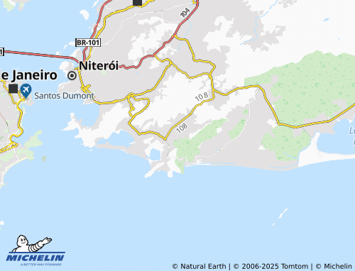 MICHELIN Itaipu map - ViaMichelin