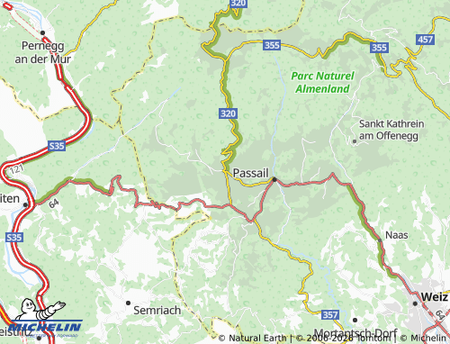 Mapa MICHELIN Fladnitz an der Teichalm - ViaMichelin