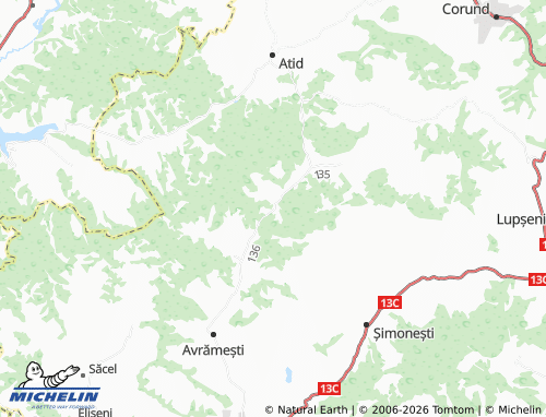 Mappa MICHELIN Medișoru Mic - ViaMichelin