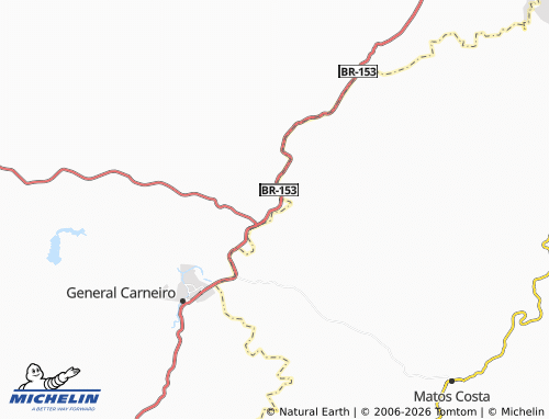 Mapa MICHELIN Jangada do Sul - ViaMichelin