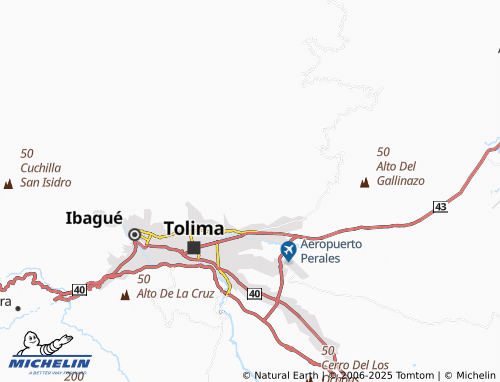 MICHELIN El Jaguo map - ViaMichelin