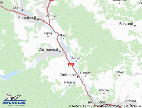 Mappa MICHELIN Păgubeni - ViaMichelin