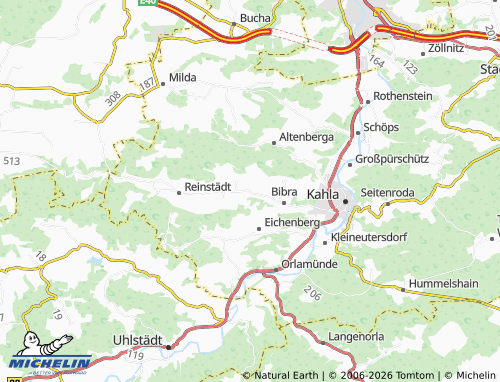 Mapa MICHELIN Gumperda - ViaMichelin