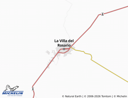 Mappa MICHELIN La Villa del Rosario - ViaMichelin