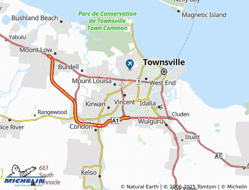 Kaart MICHELIN Vincent - ViaMichelin