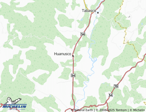 MICHELIN Huanusco map - ViaMichelin