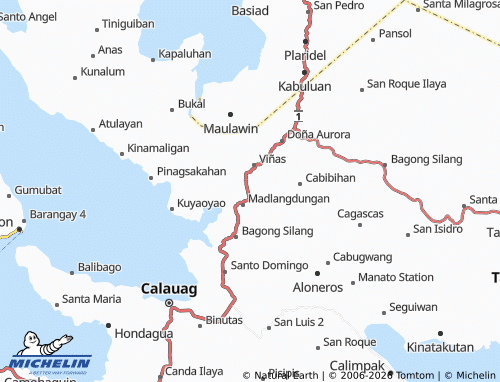 MICHELIN Katangtang map - ViaMichelin