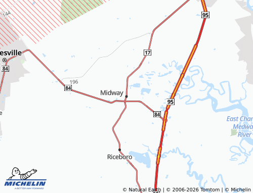 Mapa MICHELIN Midway - ViaMichelin