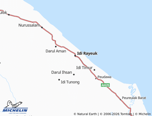 Mapa MICHELIN Gampong Aceh - ViaMichelin