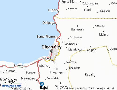 MICHELIN Hinaplanon map - ViaMichelin