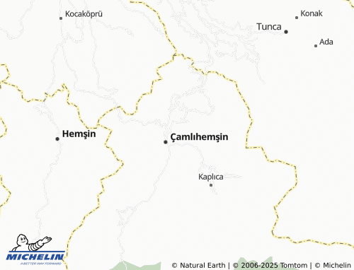MICHELIN Sırt map - ViaMichelin