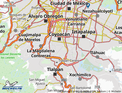 Mapa MICHELIN Rinconada de los Reyes - ViaMichelin