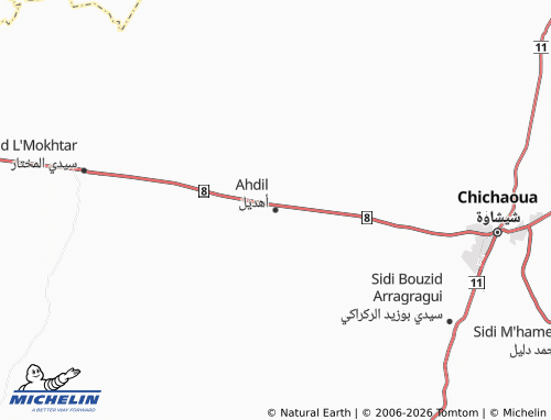 Mappa MICHELIN Ahdeel - ViaMichelin