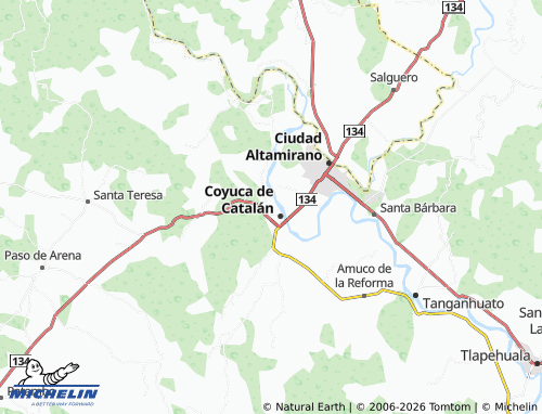 Mappa MICHELIN Cantarranas - ViaMichelin