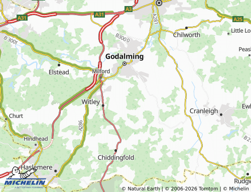 Carte MICHELIN Hydestile - ViaMichelin