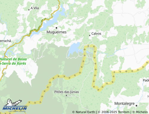 MICHELIN Requiás (Santiago) map - ViaMichelin